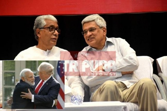 CPI-M Celebrates 100 yrs of Russian Revolution : China, Pakistan's friend Prakash Karat cries foul over Modi Govt led India-US Defence deal CPI-M Celebrates 100 yrs of Russian Revolution : China, Pakistan's friend Prakash Karat cries foul over Modi Govt led India-US Defence deal